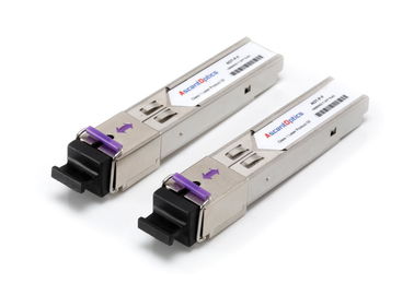 LC Single Mode AT-SPFXBD-LC-15 SFP Optical Transceiver For Fiber Channel