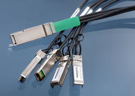 Extreme QSFP + Copper Cable , QSFP+ to SFP+ fan out cable for network