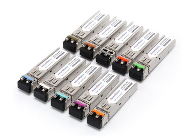 1000BASE - CWDM SFP Fiber Transceiver For Gigabit Ethernet And 1G / 2G FC