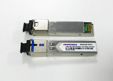 20Km EPON ONU / ONT sfp optical transceiver TX 1.25G / RX 1.25G Tx1310nm / Rx1490nm