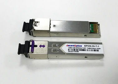 EPON OLT GPON Transceiver SFP Tx1.25g Rx1.25g Tx 1490nm Rx 1310nm 20KM PX20+