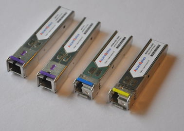 ONU GPON Transceiver , SFP Fiber Optic Transceiver Module TX 1.25G / RX 2.5G 20KM