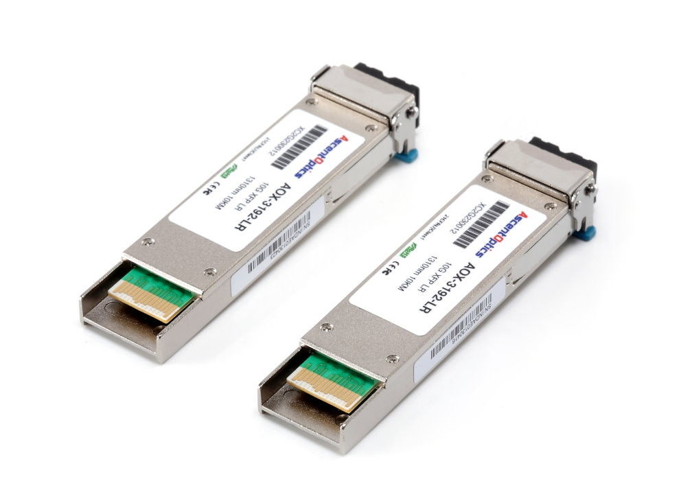 1530.33 - 1561.42nm 40Km DWDM 10G XFP Module For 10 Gigabit Ethernet Routers