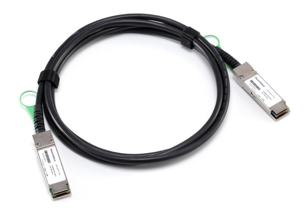 40GBASE-CR4 QSFP + Copper Cable / Direct-attach Copper Cable , 7 M Active