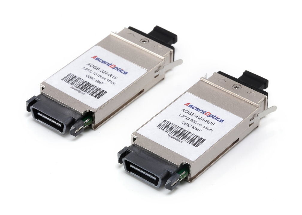 Digital SMF GBIC Transceiver Module 1.25G 1550nm For Gigabit Ethernet