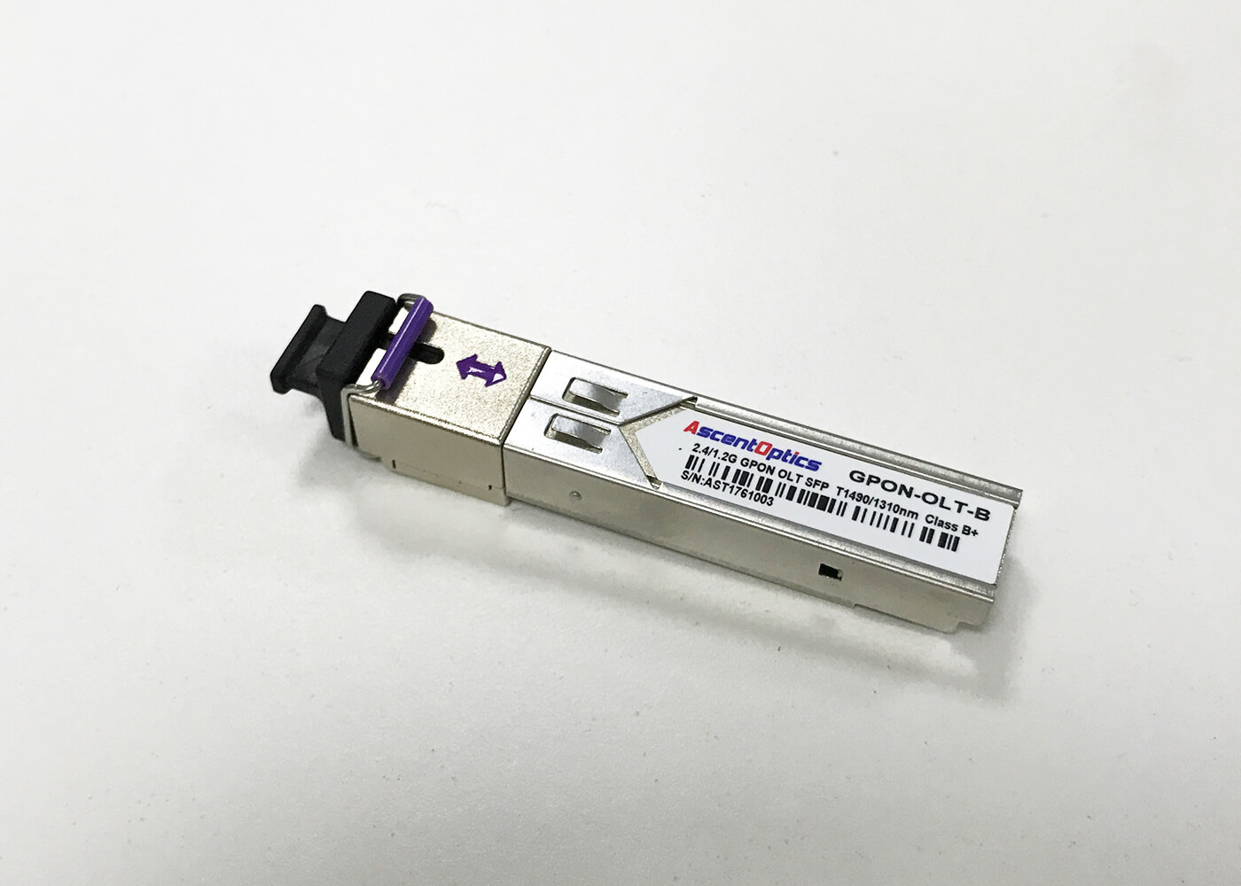 SFP GPON OLT GPON Transceiver Class B+ 2.488 Gbit / s &1.244 Gbit / s